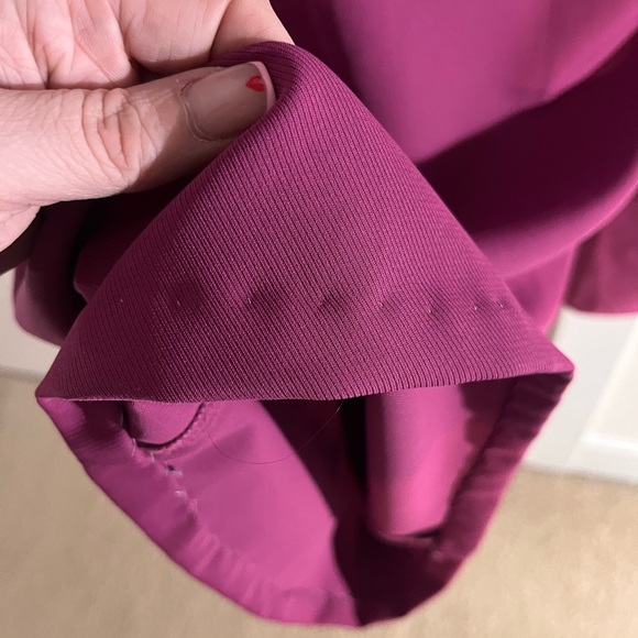 Nasty Gal. Purple wide leg trouser. - Picture 4 of 4